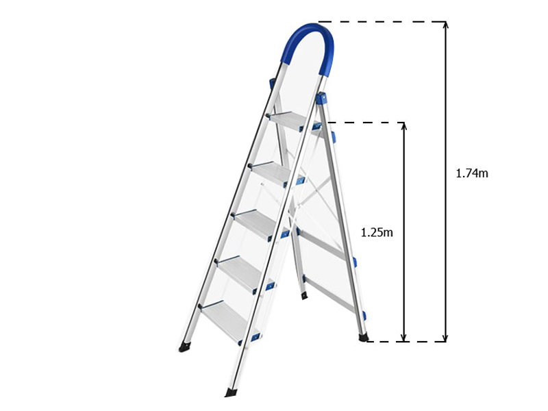 Thang ghế tay vịn 5 bậc Nikita NKT-DL05