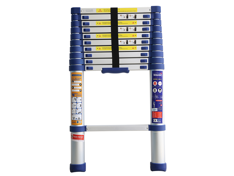 Thang nhôm rút 3,8 m Nikawa Nhật Bản NK-38 NEW