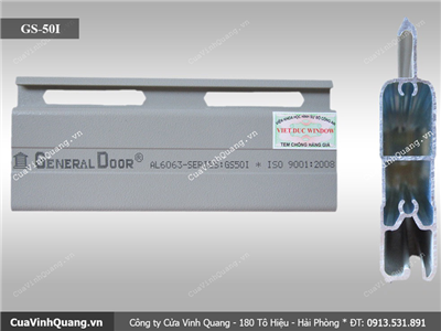 Cửa cuốn khe thoáng GeneralDoor GS-50I